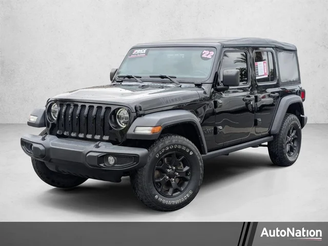 2022 Jeep Wrangler Unlimited Willys