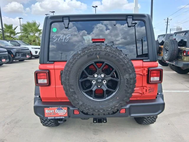 New 2026 Firecracker Red Clear-Coat Exterior Paint Jeep Willys image 6