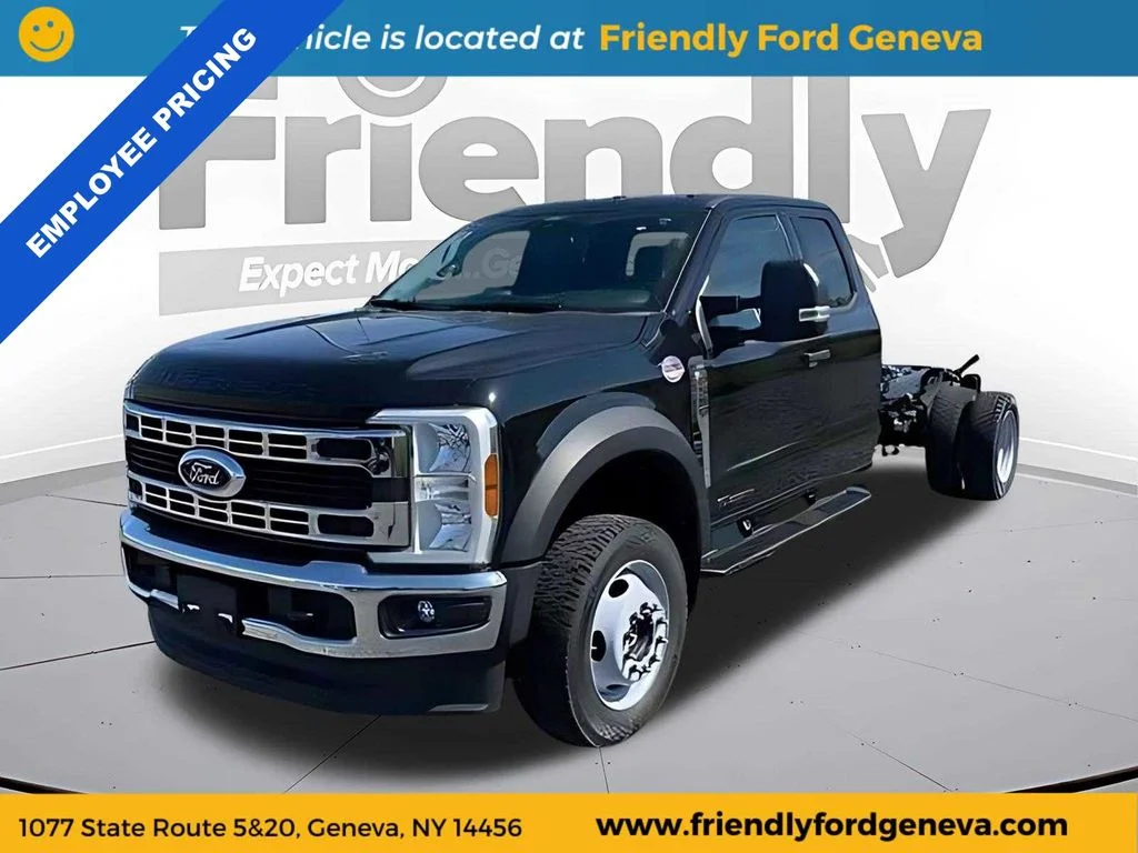 New 2026 Agate Black Metallic Ford F-550® XLT image 1