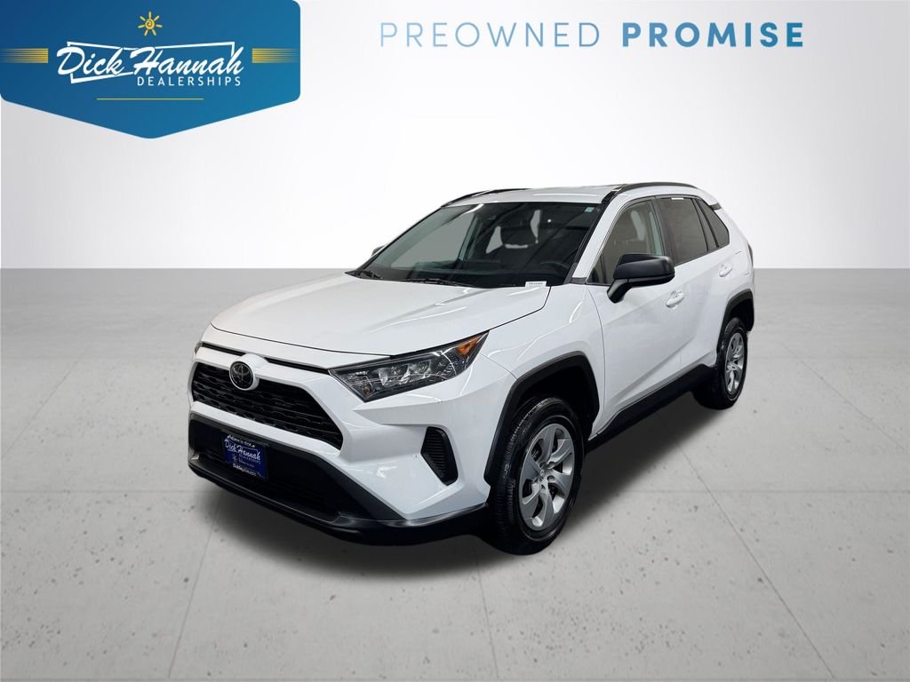 Used 2020 White Toyota LE image 1