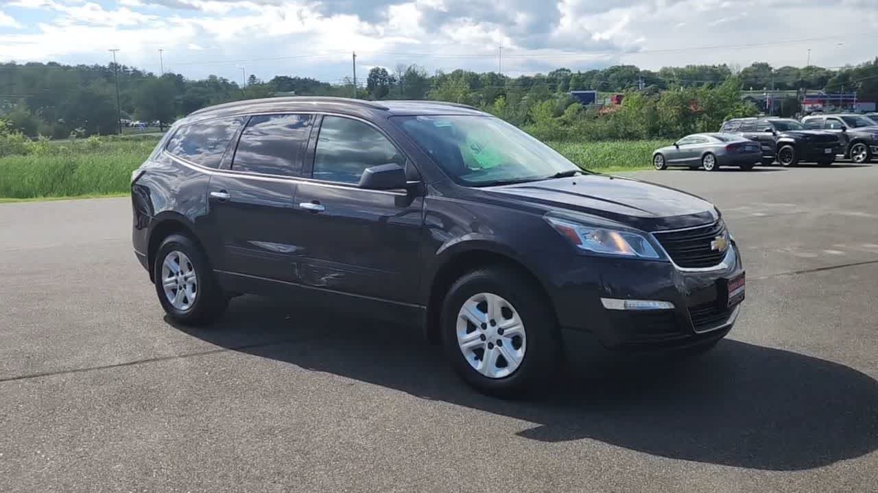 Used 2016 Chevrolet Traverse LS with VIN 1GNKVFKD3GJ273717 for sale in Waterville, ME