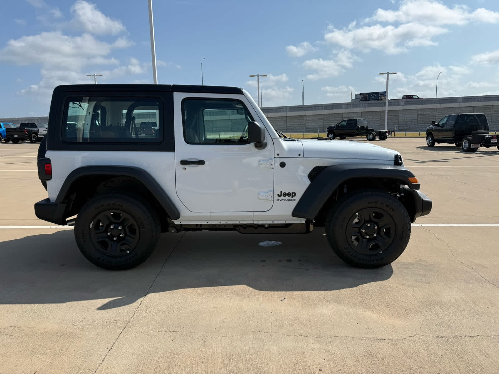 New 2026 Bright White Clearcoat Jeep Sport image 5