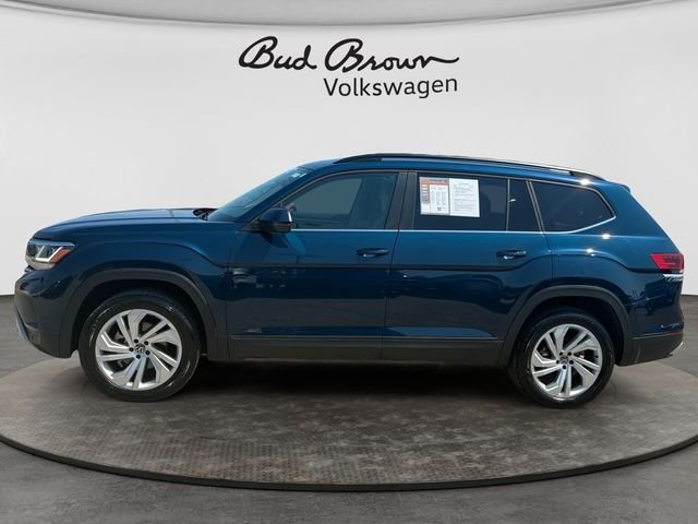 Certified 2023 Volkswagen Atlas SE w/Tech with VIN 1V2HR2CAXPC538611 for sale in Kansas City