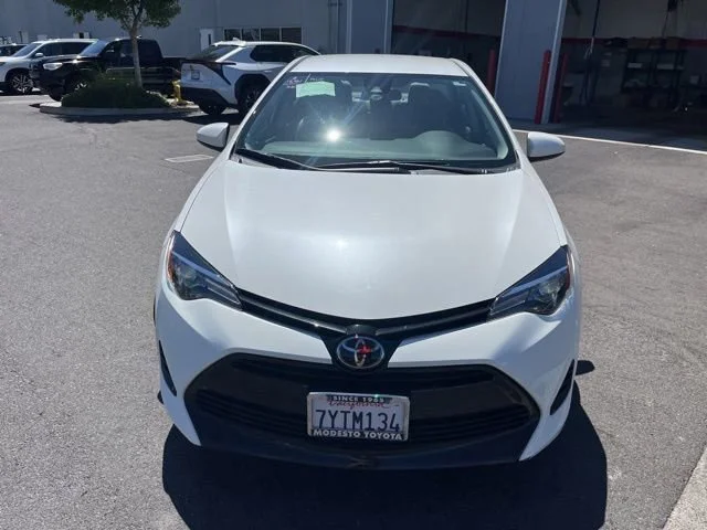 Used 2017 Blizzard Pearl Toyota LE image 2