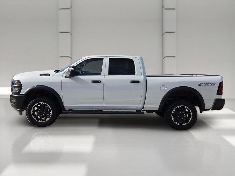 New 2026 Bright White Clear-Coat Exterior Paint RAM WARLOCK 4X4 CREW CAB 6