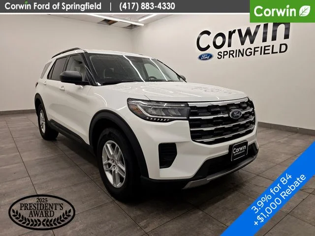 New 2026 Star White Metallic Tri-Coat Ford Active image 8