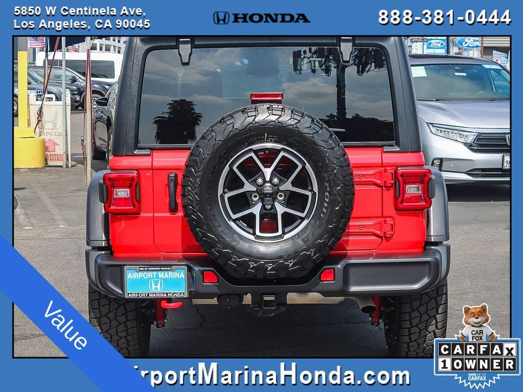 Used 2025 Red Clearcoat Jeep Rubicon image 11
