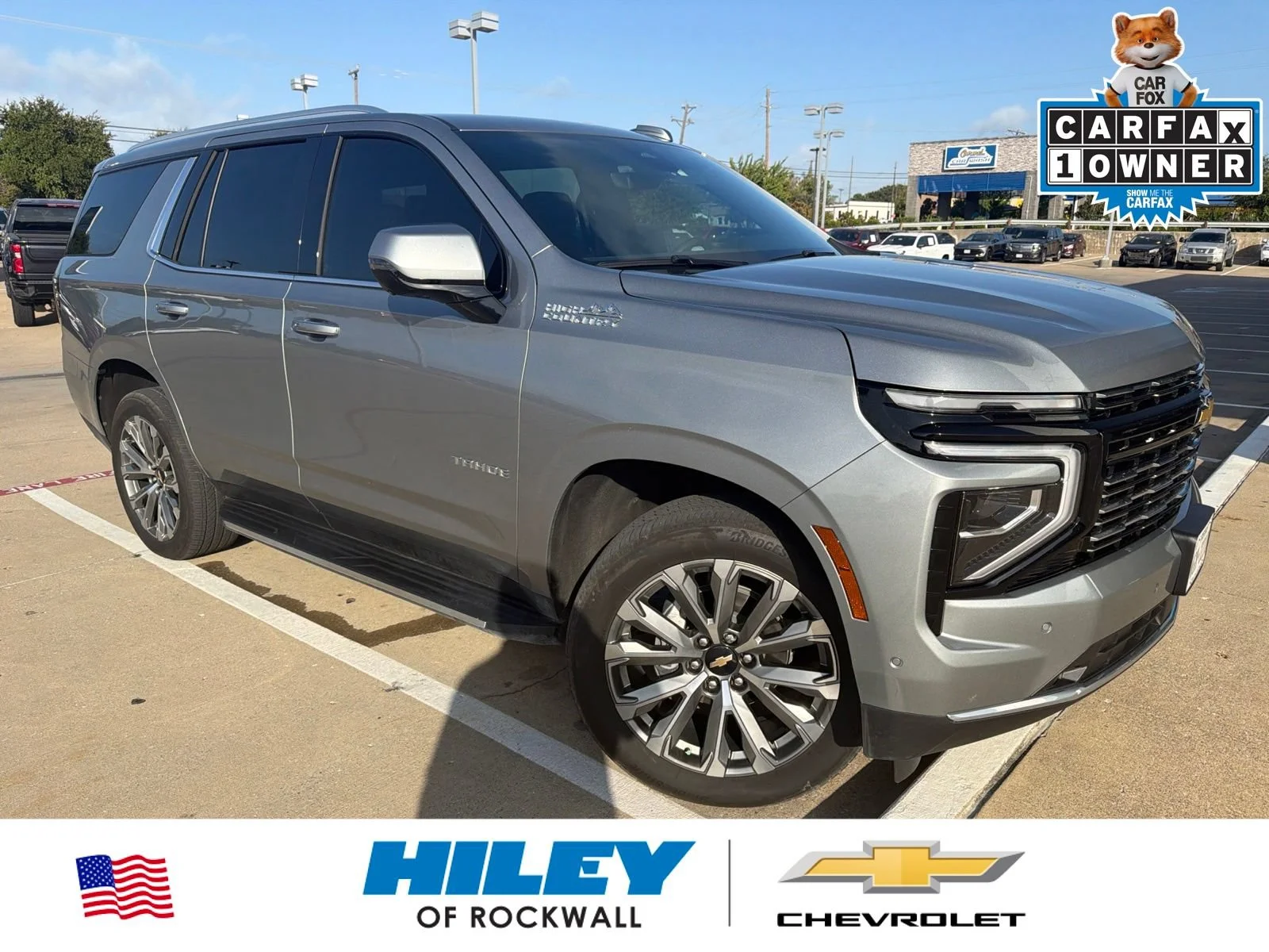 Used 2025 Sterling Gray Metallic Chevrolet High Country image 1