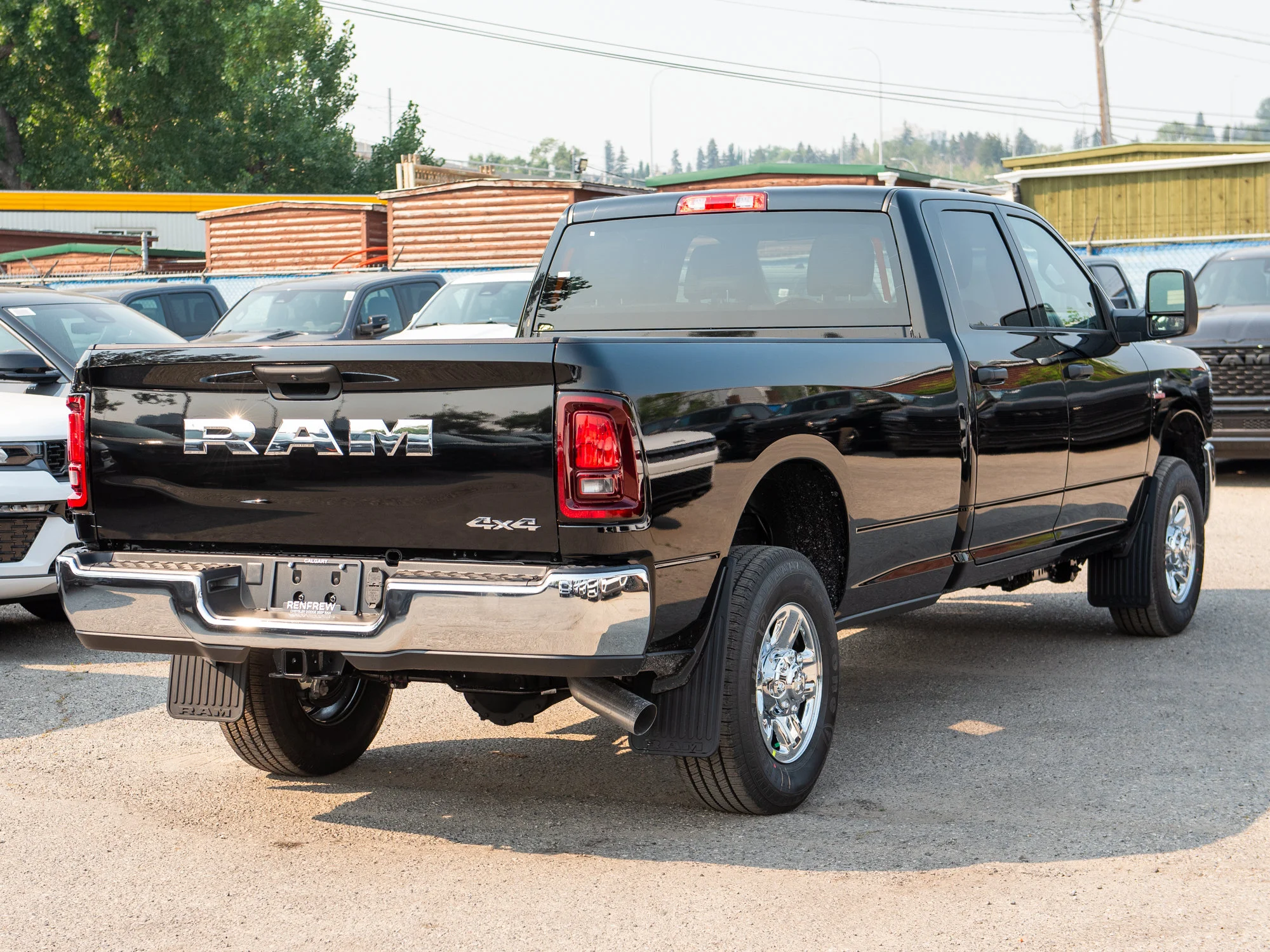 New 2026 Black RAM Tradesman* Crew Cab 4x4, 8
