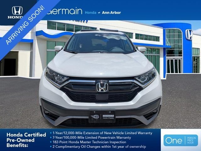 Certified Used 2022 Platinum White Pearl Honda EX image 9