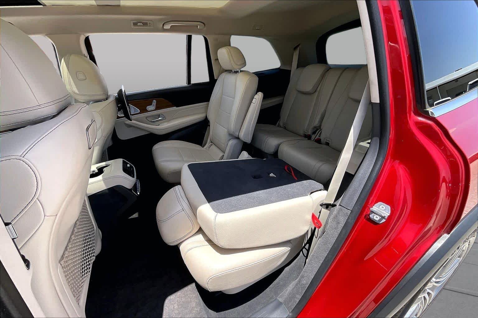 Used 2020 designo Cardinal Red Metallic Mercedes-Benz GLS 450 image 20