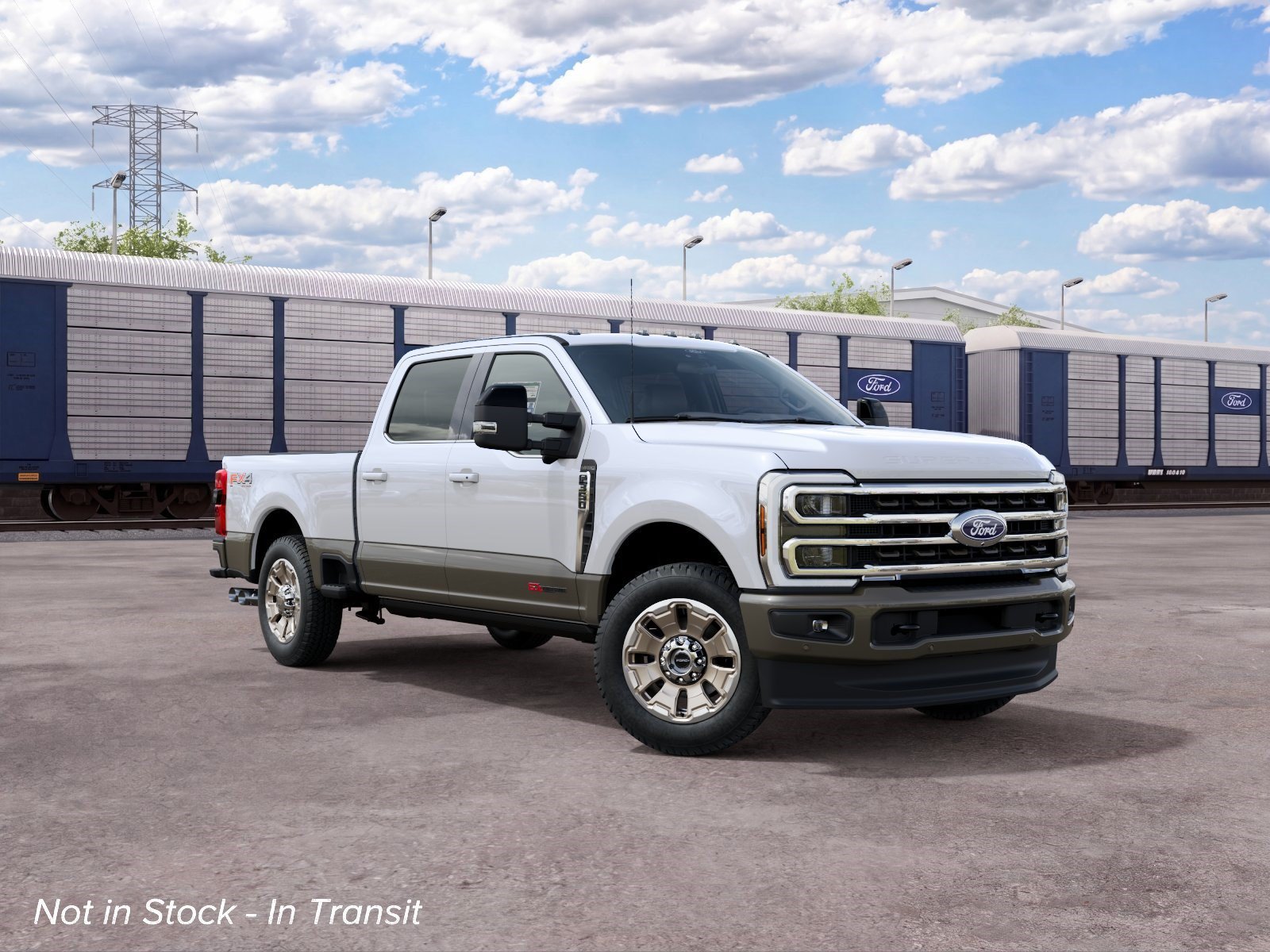 New 2027 Star White Metallic Tri-Coat Ford King Ranch image 21