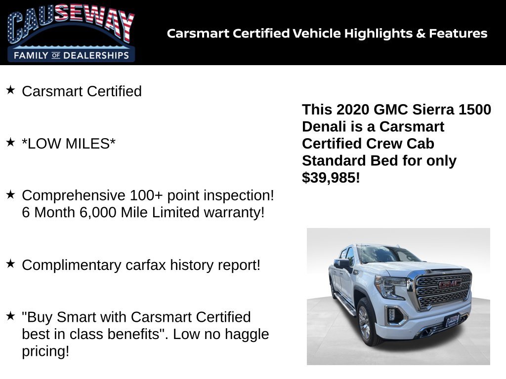 Used 2020 White GMC Denali image 2