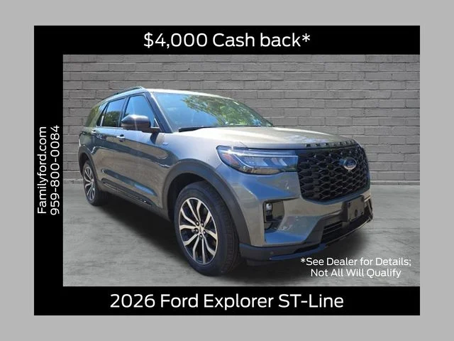 New 2026 Carbonized Gray Metallic Ford ST-Line image 1