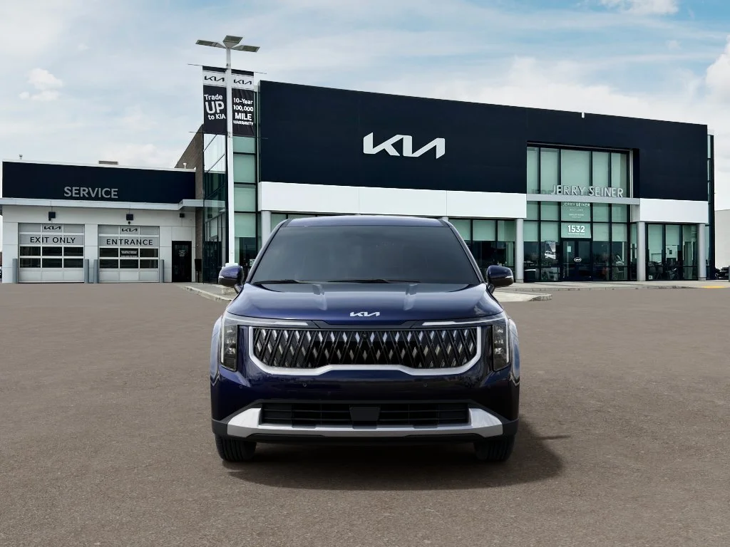 New 2026 Deep Chroma Blue Kia EX image 2