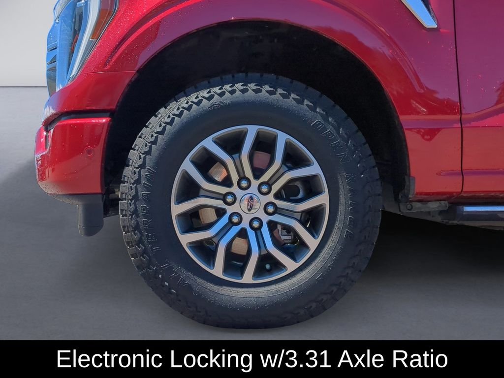 Used 2023 Red Metallic Ford Platinum image 11