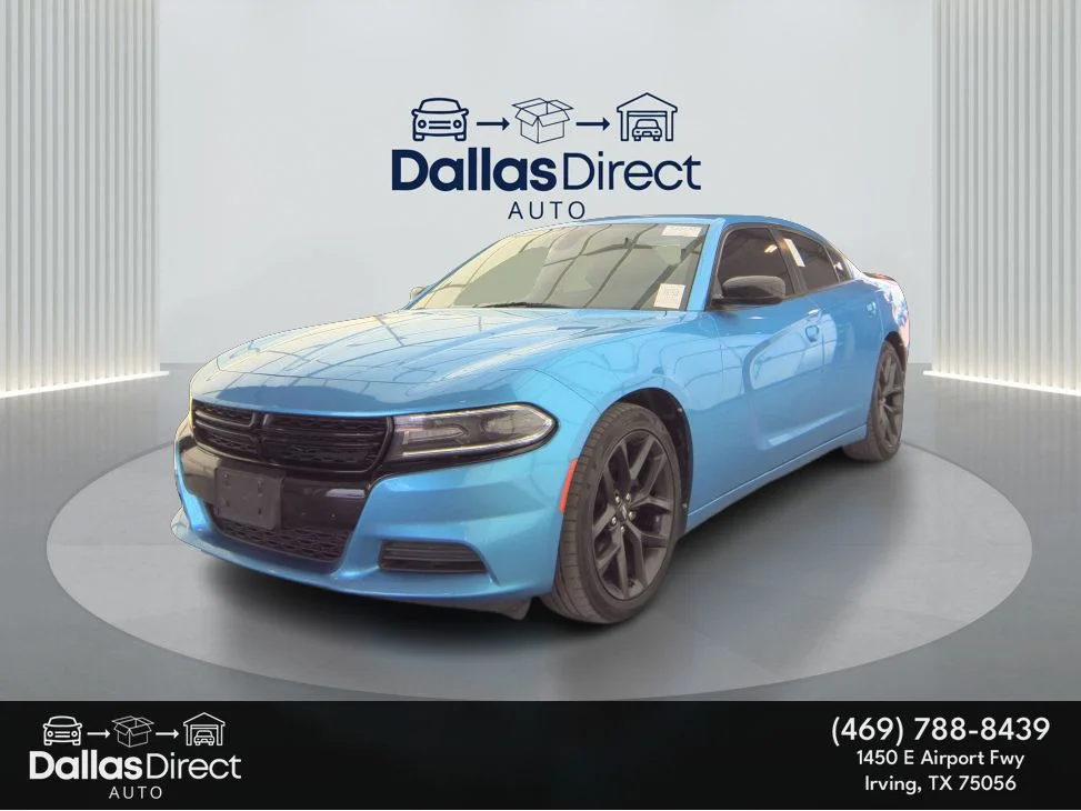 Used 2019 B5 Blue Pearlcoat Dodge SXT image 5
