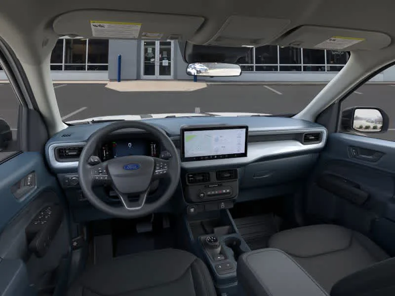 New 2025 Space White Metallic Ford XLT image 9