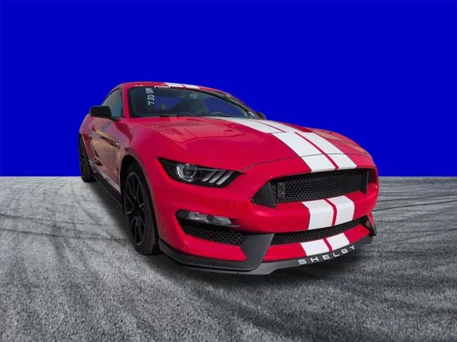 Used 2019 Race Red Ford Shelby GT350 image 2