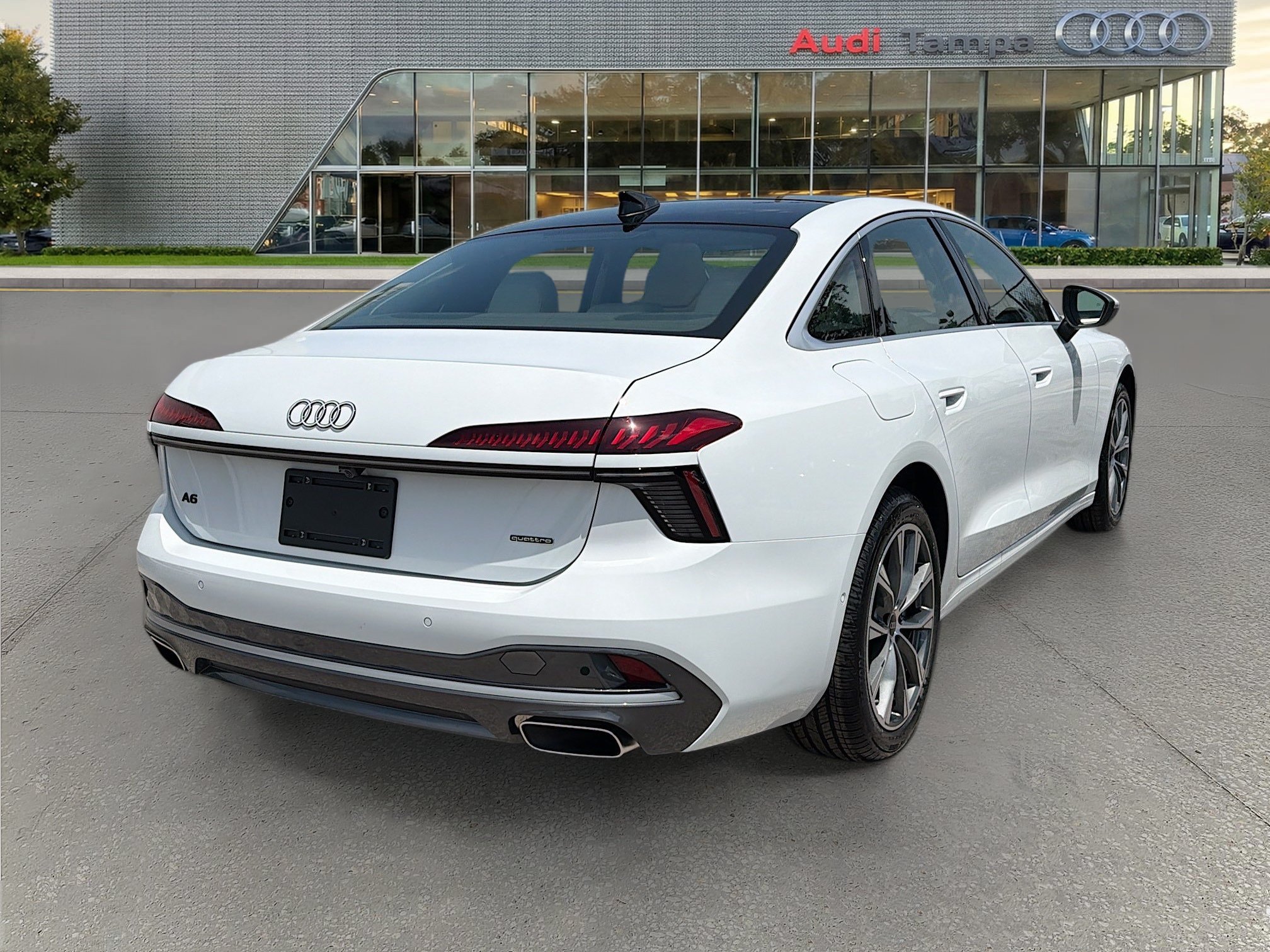 New 2026 Glacier White Metallic Audi Premium image 3