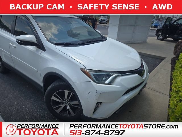 Used 2017 Super White Toyota XLE image 1
