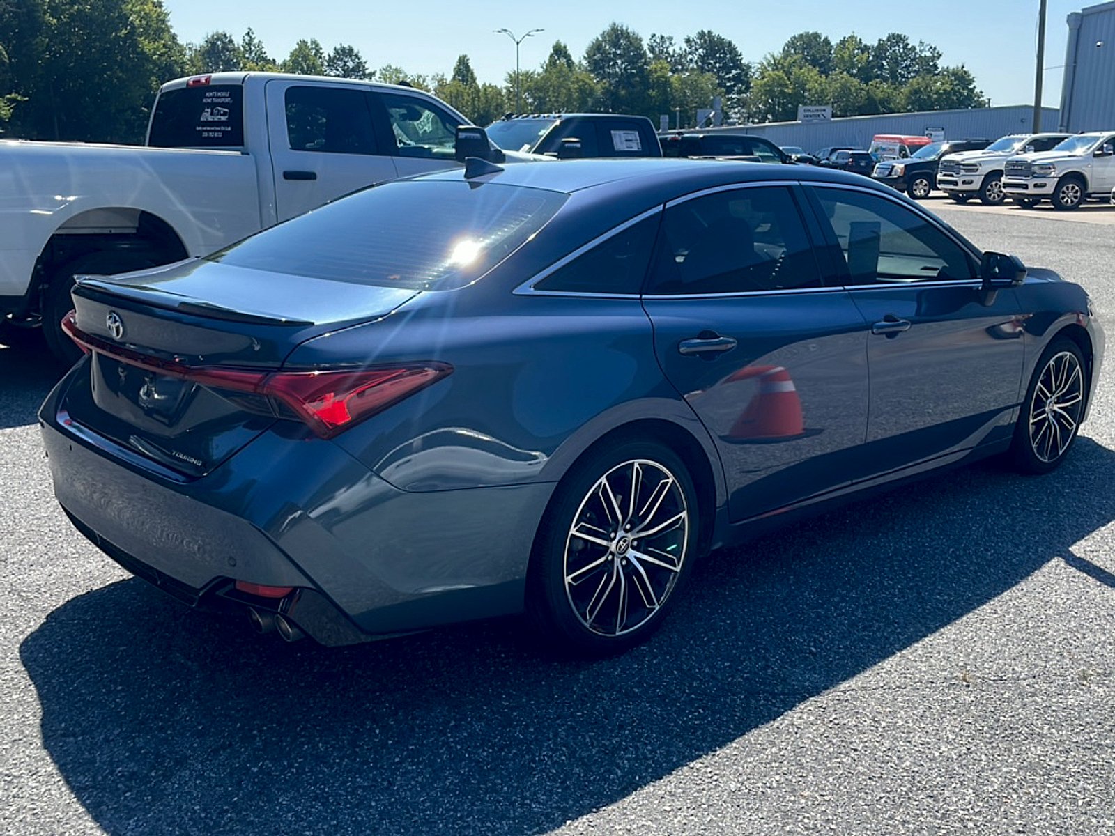 Used 2022 Harbor Gray Metallic Toyota Touring image 2