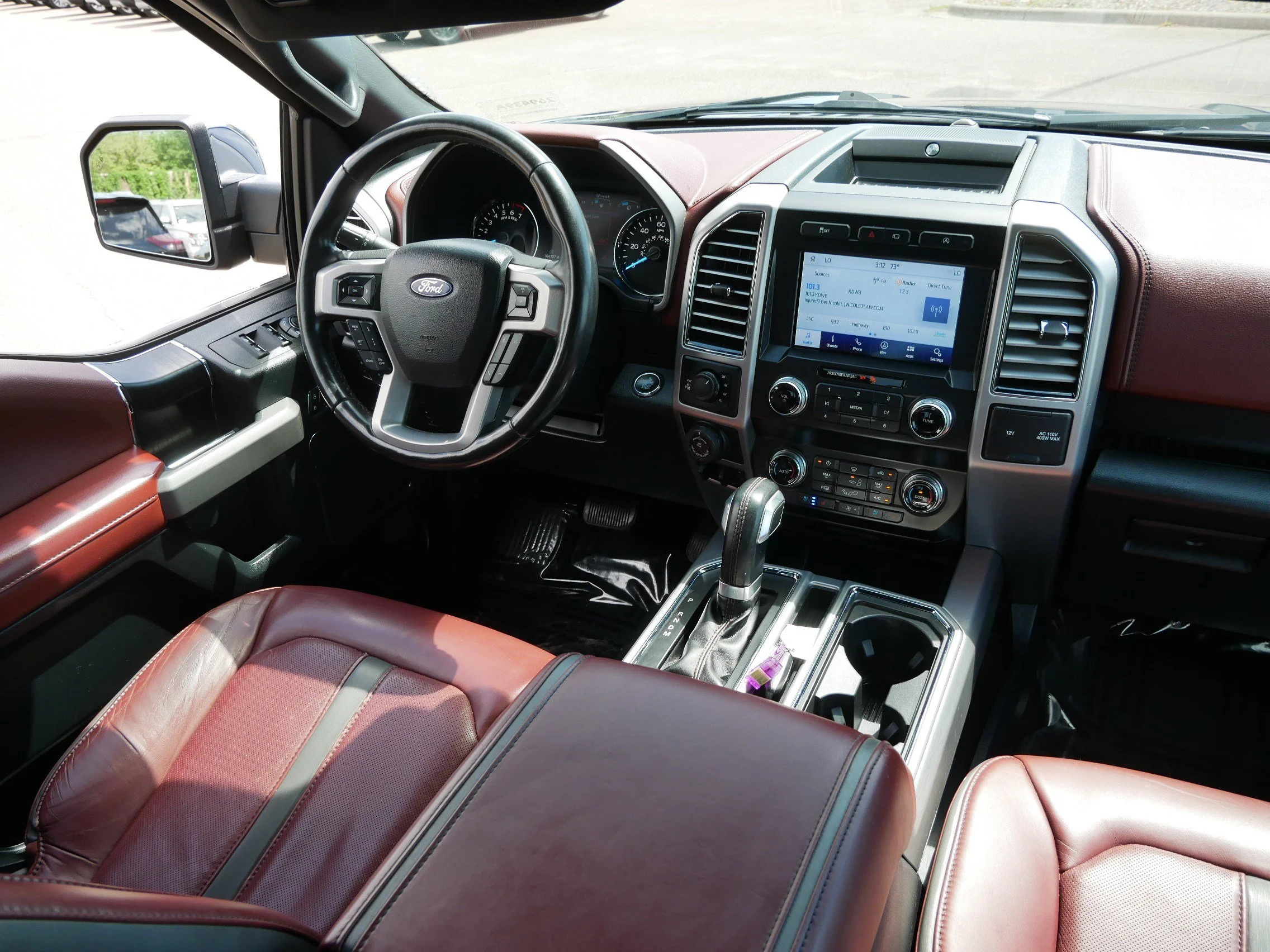 Certified Used 2020 Blue Jeans Metallic Ford Platinum image 9