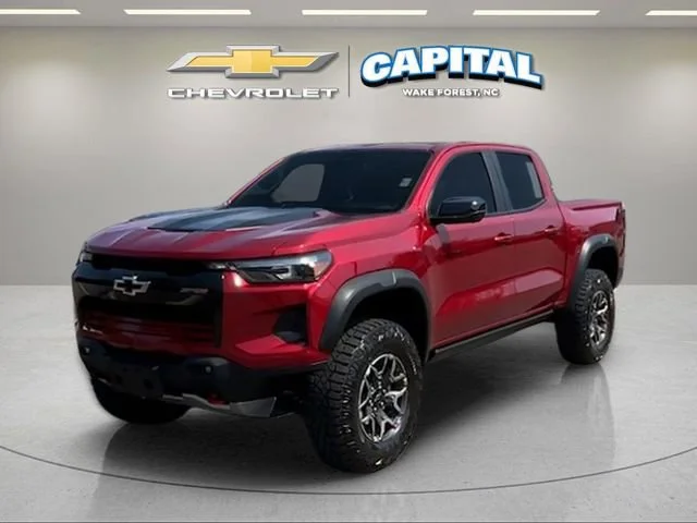Used 2024 Radiant Red Tintcoat Chevrolet ZR2 image 1