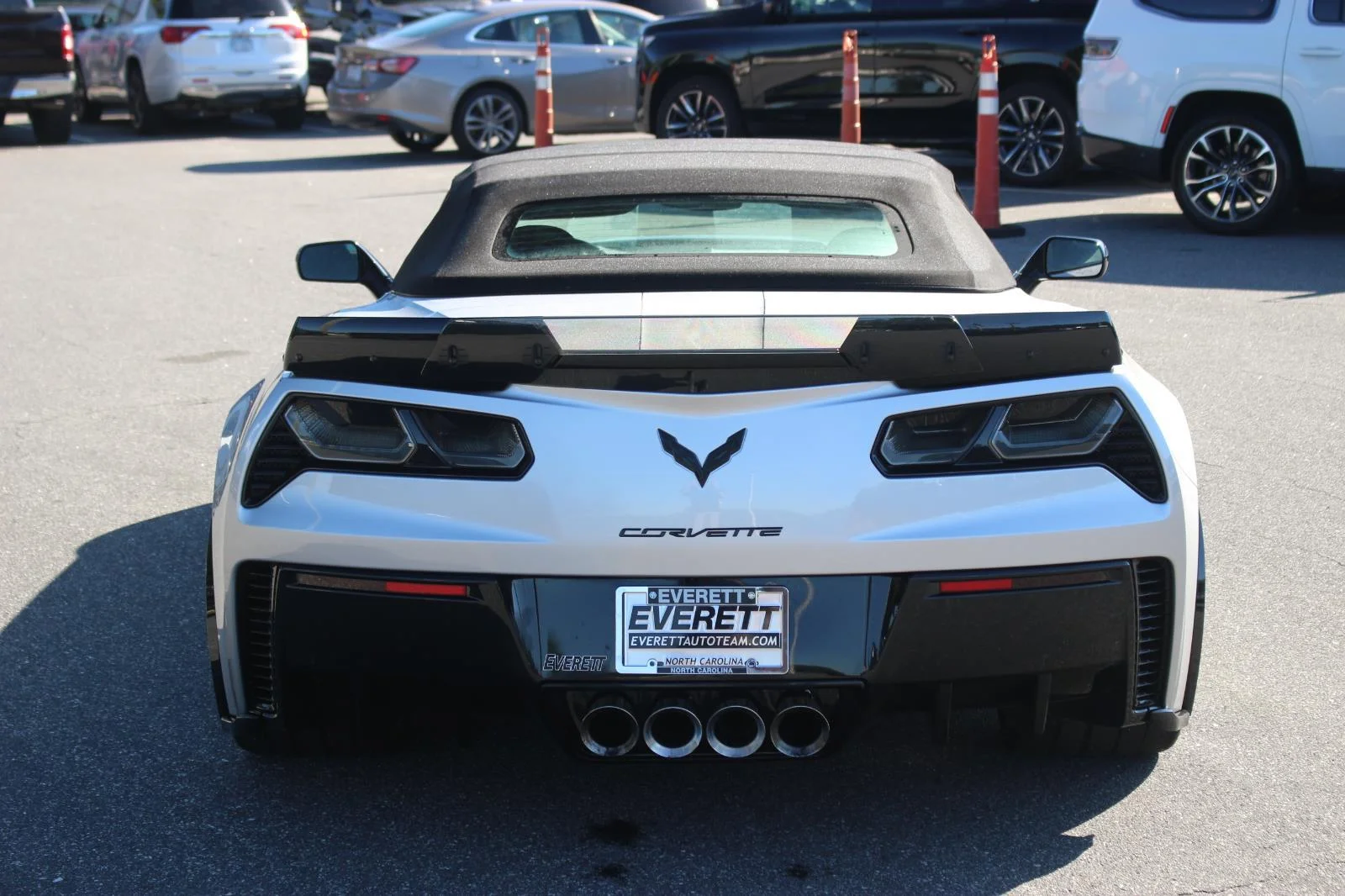 Used 2019 BLADE SILVER METALLIC Chevrolet Z06 2LZ image 6