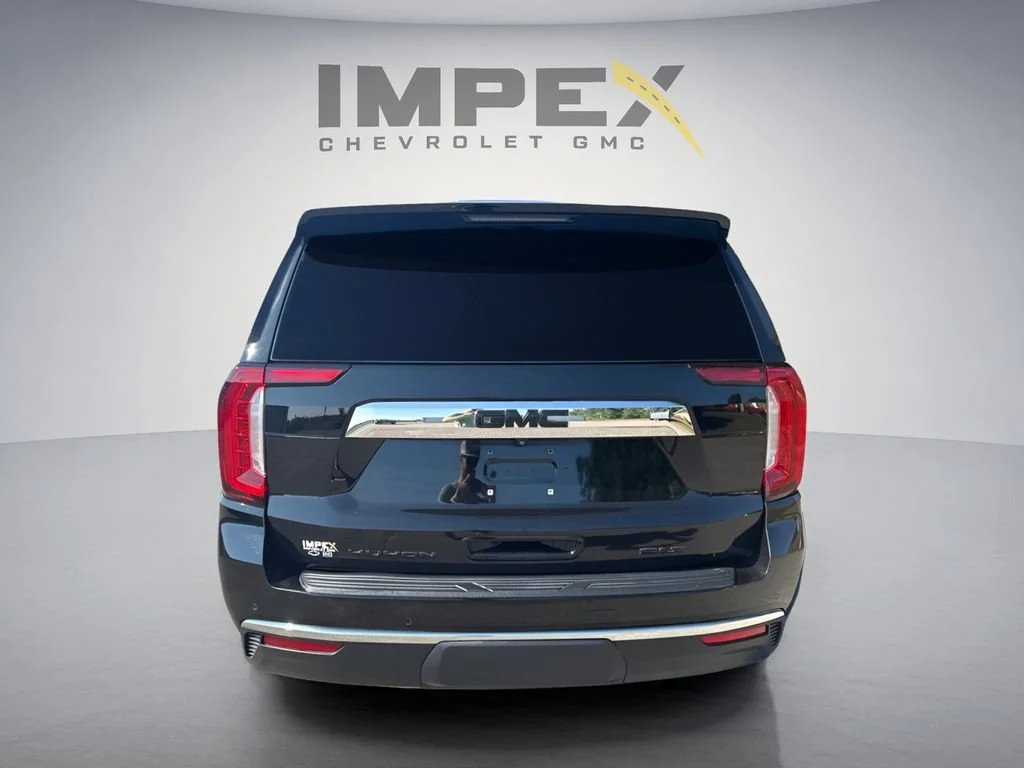 Used 2021 ONYX BLACK GMC SLT image 4