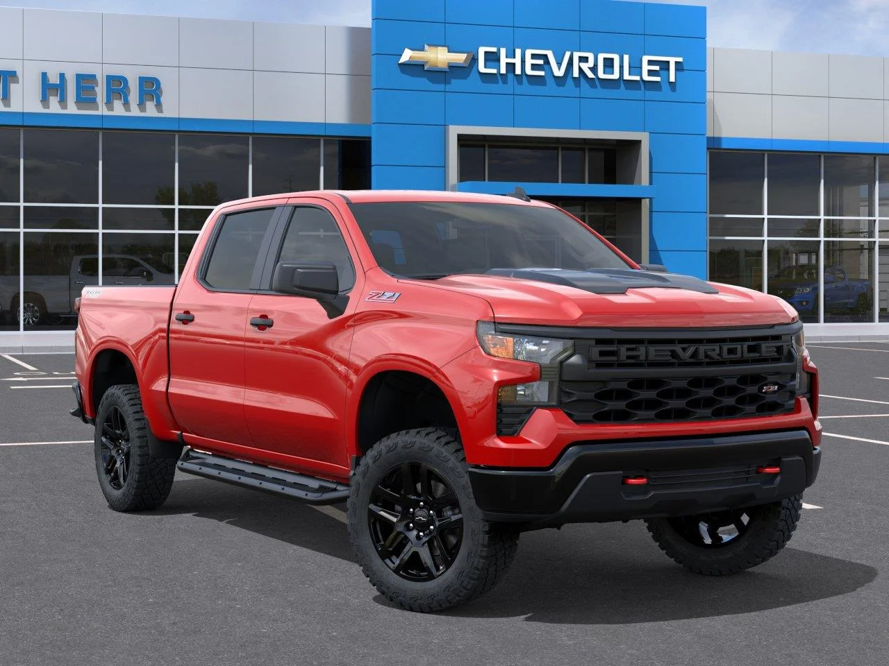 New 2026 Red Hot Chevrolet Custom Trail Boss image 7
