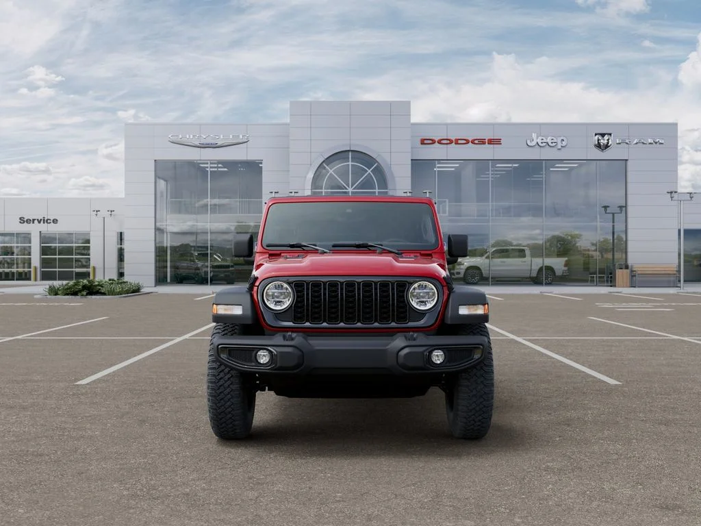 New 2026 Firecracker Red Clear-Coat Exterior Paint Jeep Willys image 6