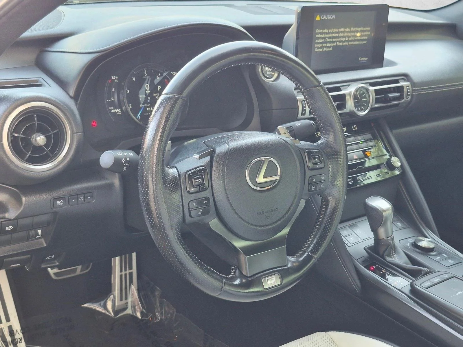 Certified Used 2021 Ultra White Lexus F SPORT image 10