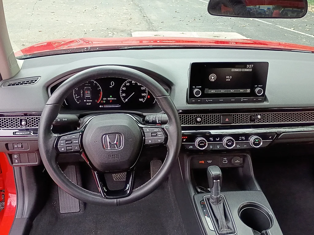 Certified Used 2024 Rallye Red Honda EX image 12