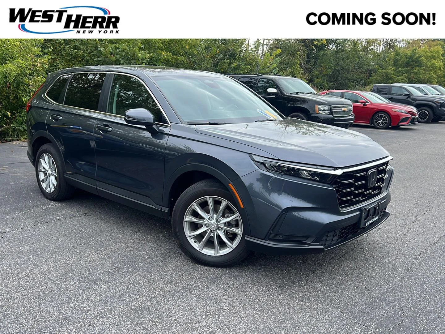 Used 2024 Meteorite Gray Metallic Honda EX-L image 1