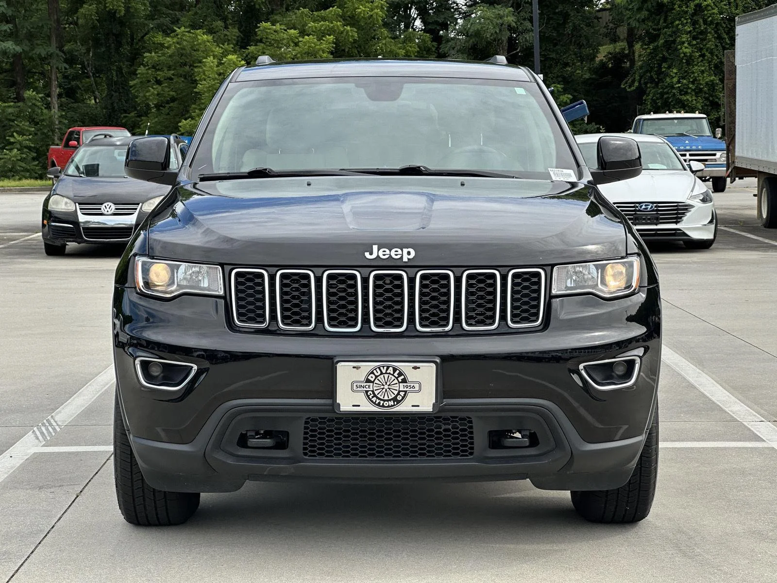 Used 2017 Jeep Grand Cherokee Laredo E with VIN 1C4RJFAG3HC682191 for sale in Clayton, GA