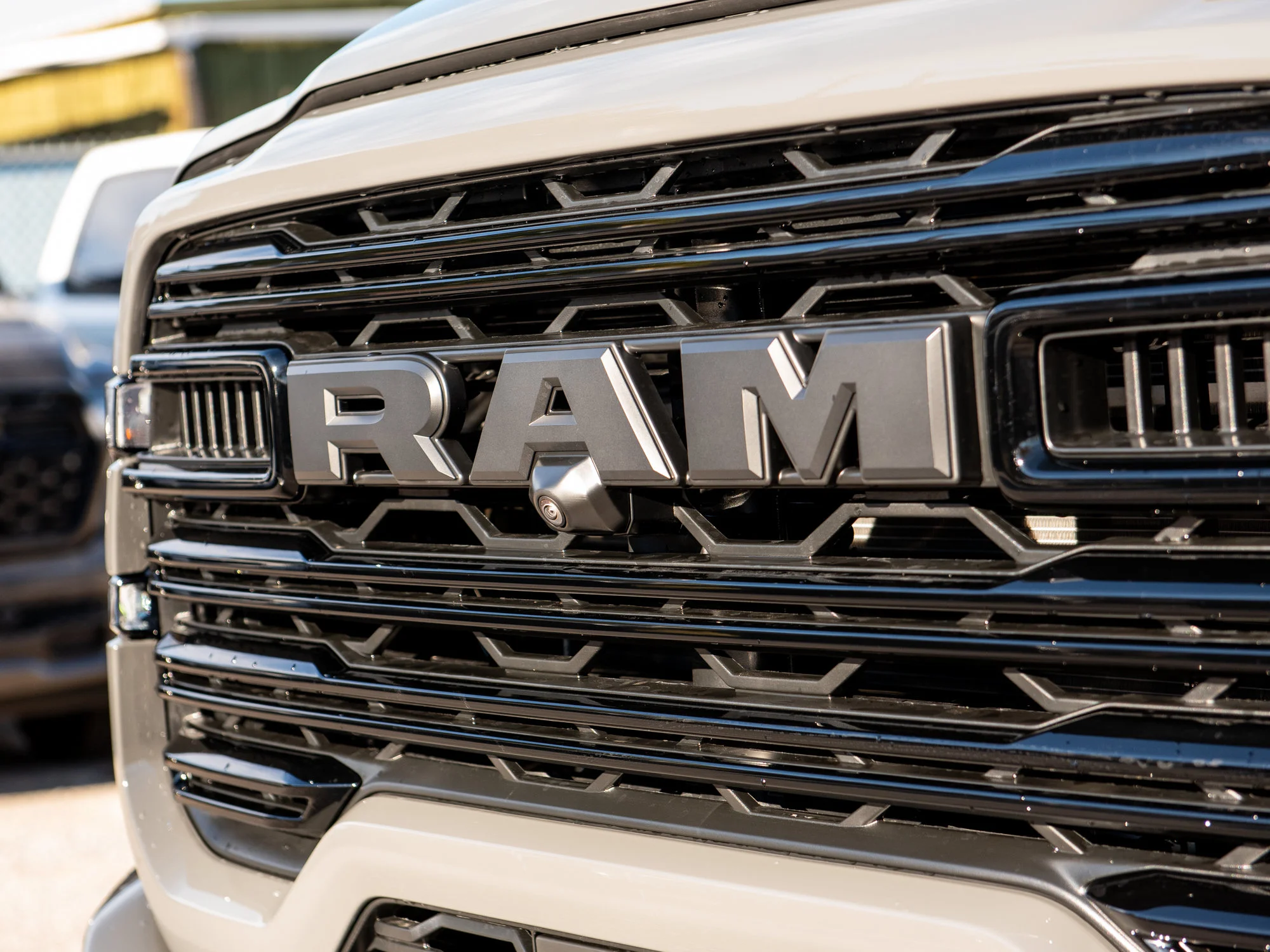 New 2027 Grey RAM Laramie Night* Mega Cab 4x4, Towing Tech Group, Rear Auto-Levelling Air Suspension image 2