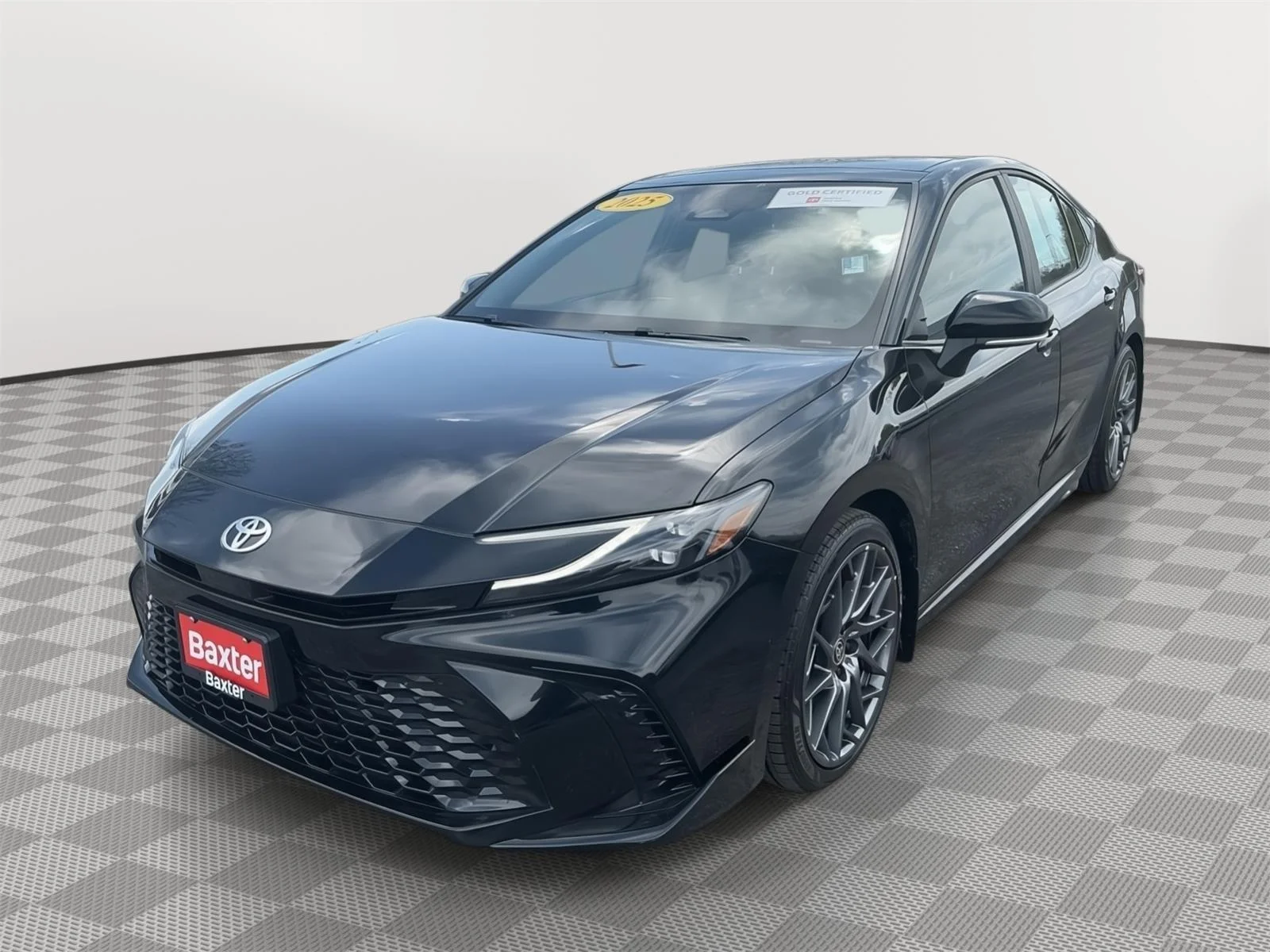 Certified Used 2025 Midnight Black Metallic Toyota XSE image 20