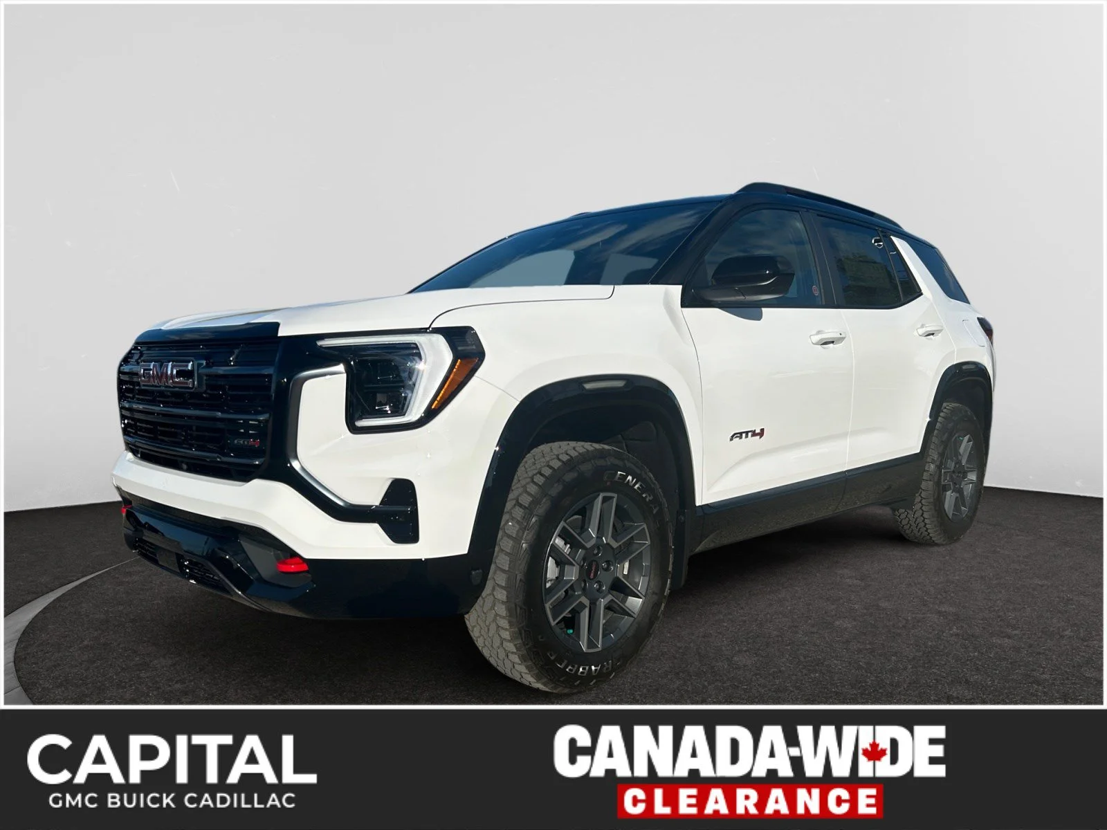 New 2027 Summit White GMC AWD AT4 image 1