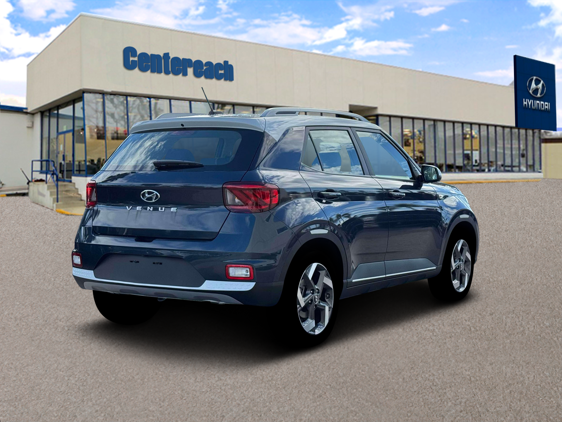 New 2026 Denim w/White Roof Hyundai SEL w/Two-Tone Roof image 7