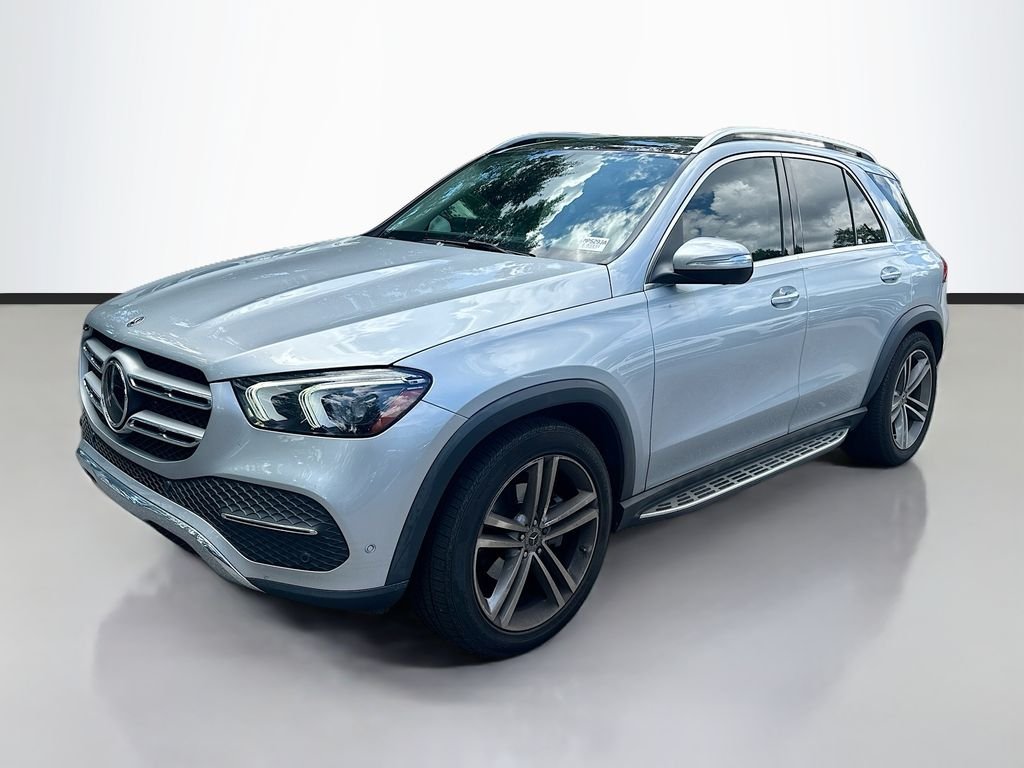 Certified Used 2022 Cirrus Silver Metallic Mercedes-Benz GLE 350 image 1