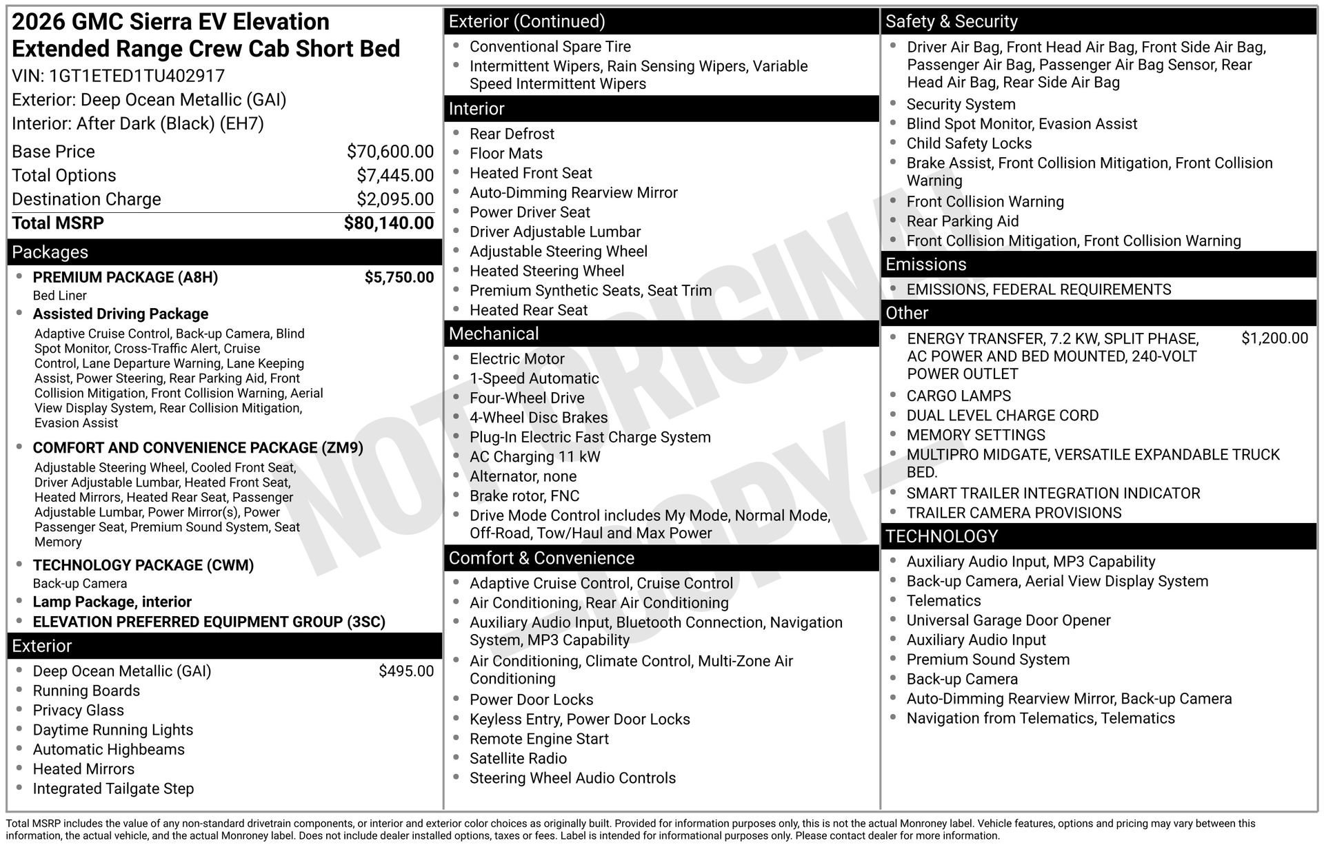 2026 GMC SIERRA - Image 3