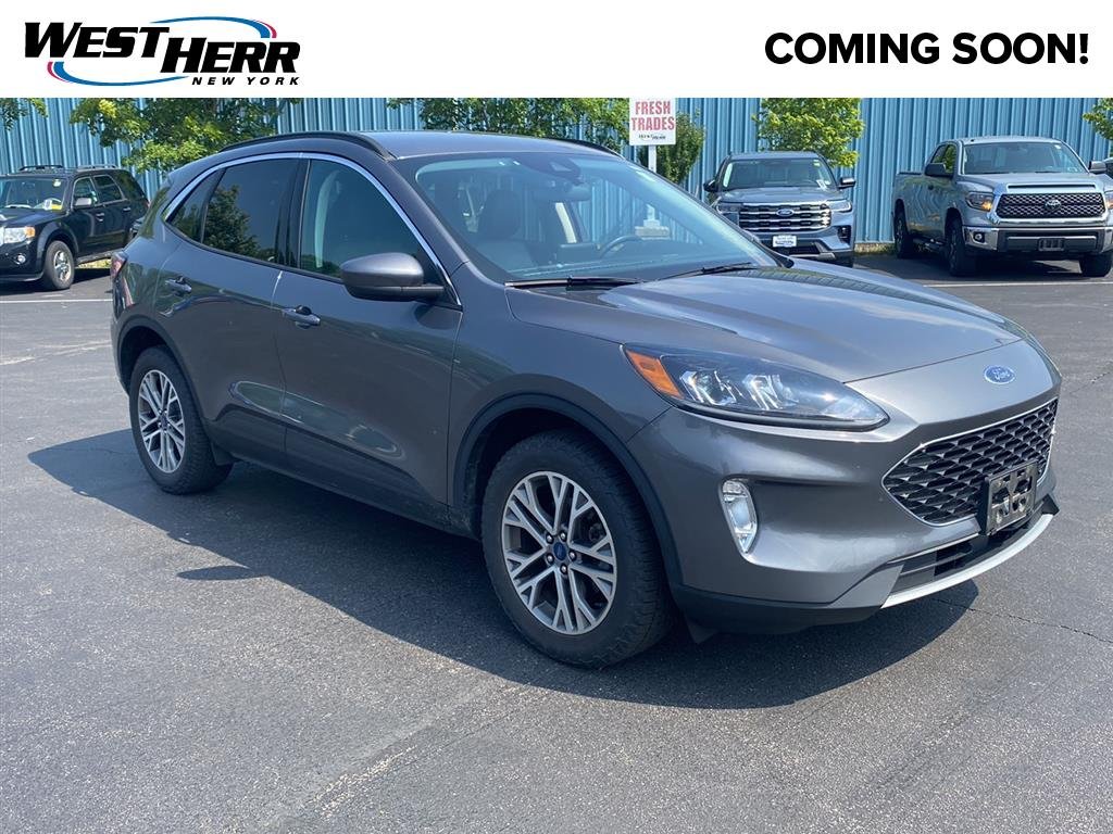 Used 2021 Carbonized Grey Ford SEL image 1