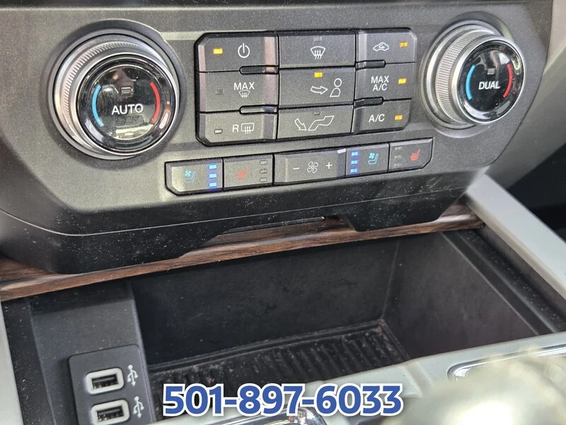 Used 2018 Shadow Black FORD LARIAT 4WD SUPERCREW 5.5