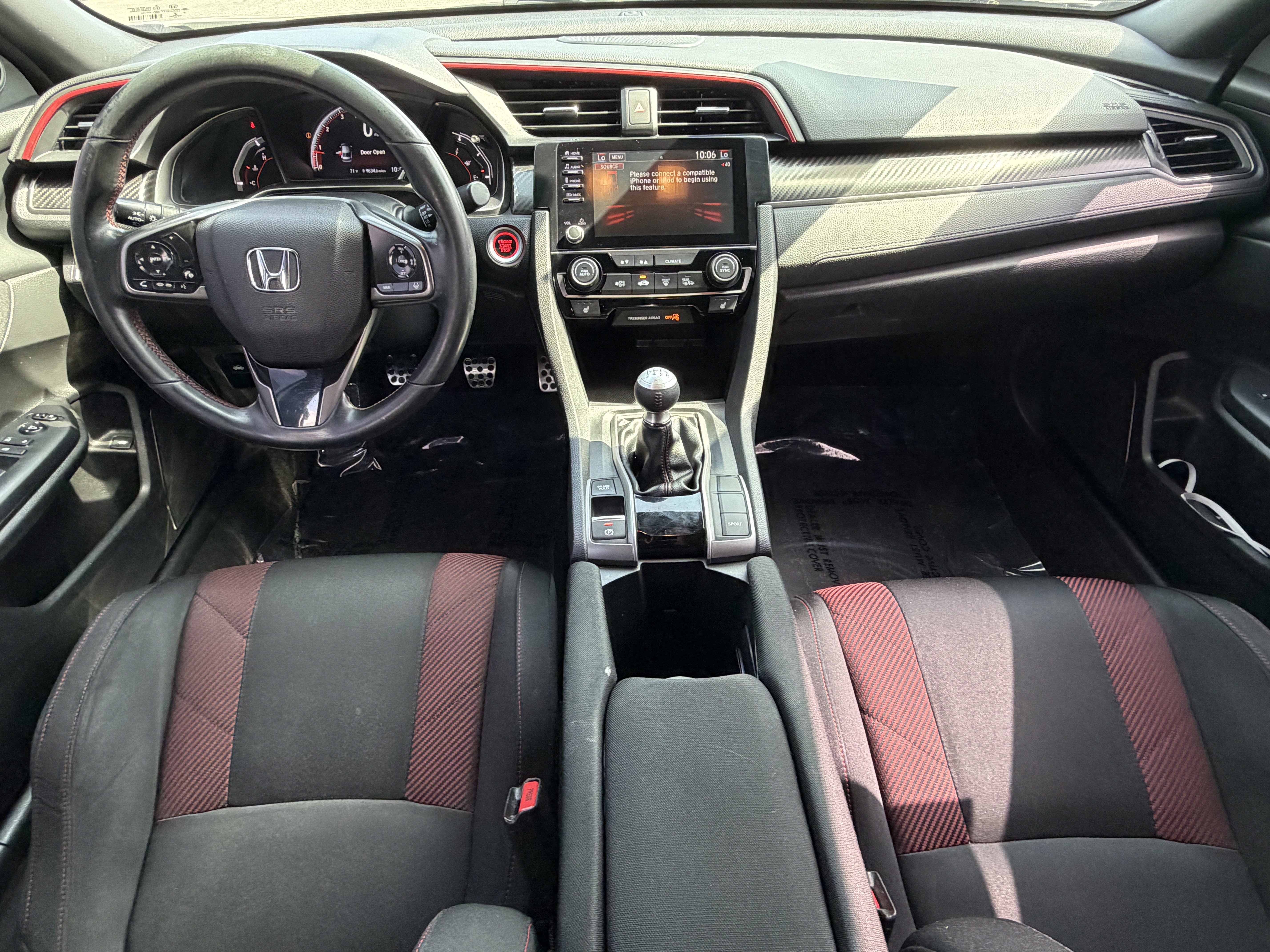 Used 2020 Platinum White Pearl Honda Si image 26