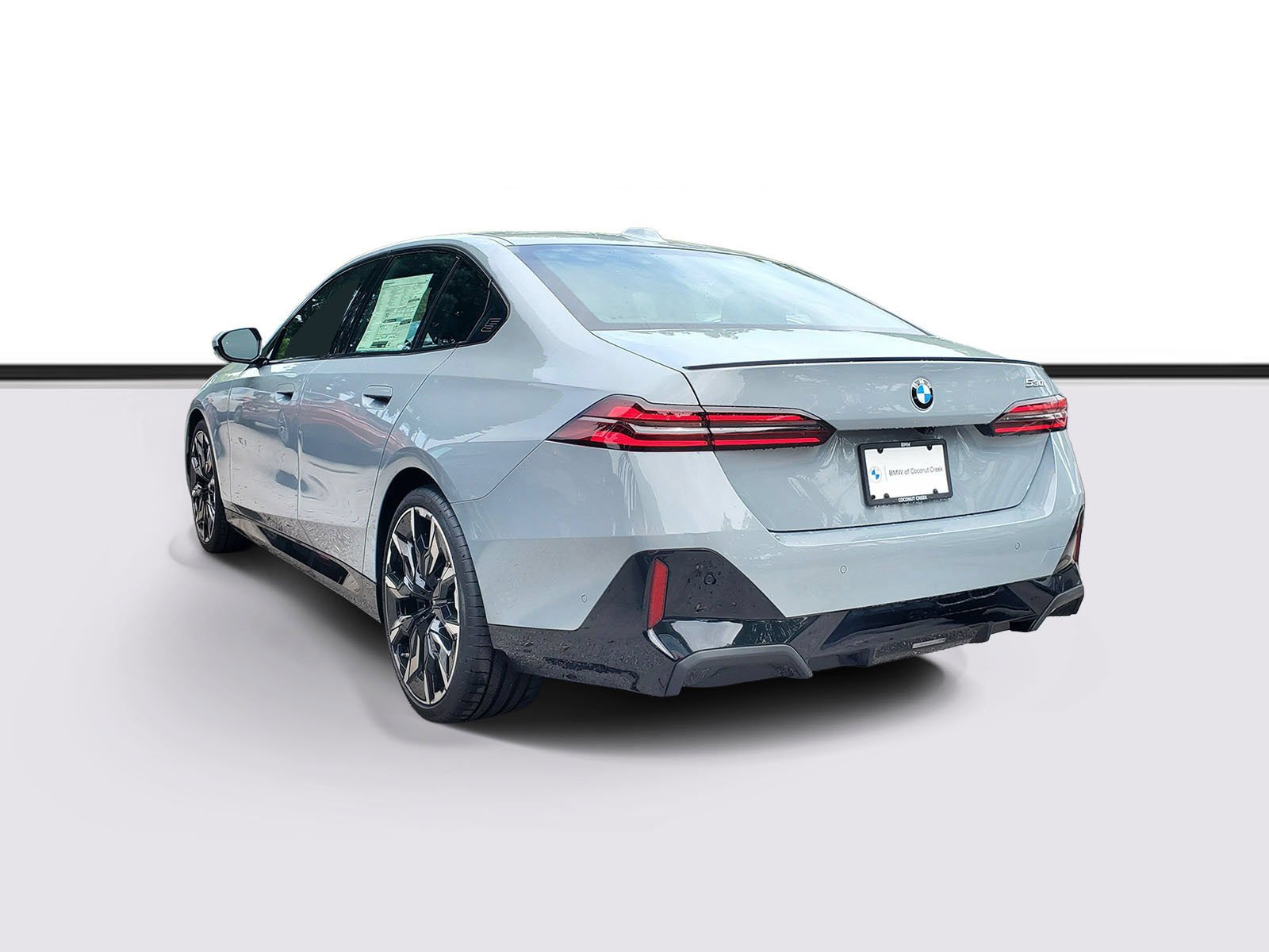 New 2027 Brooklyn Grey Metallic BMW 530i image 3