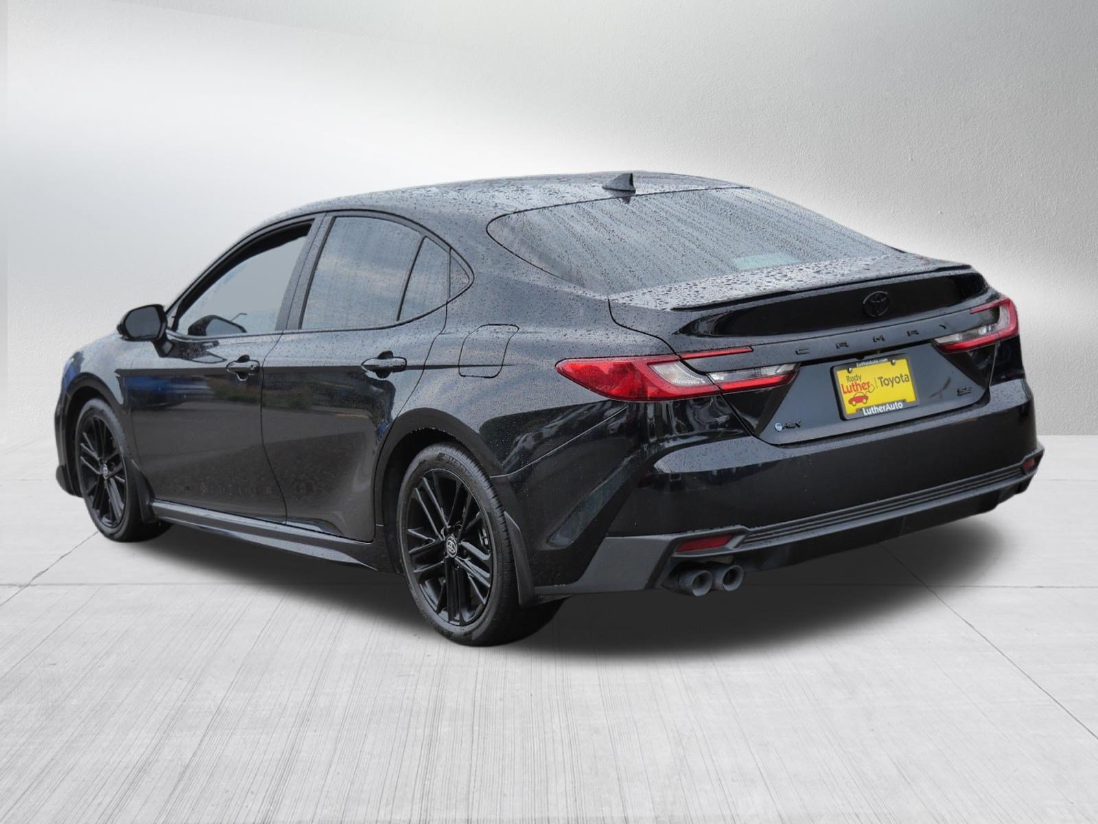 Used 2025 Midnight Black Metallic Toyota SE image 6
