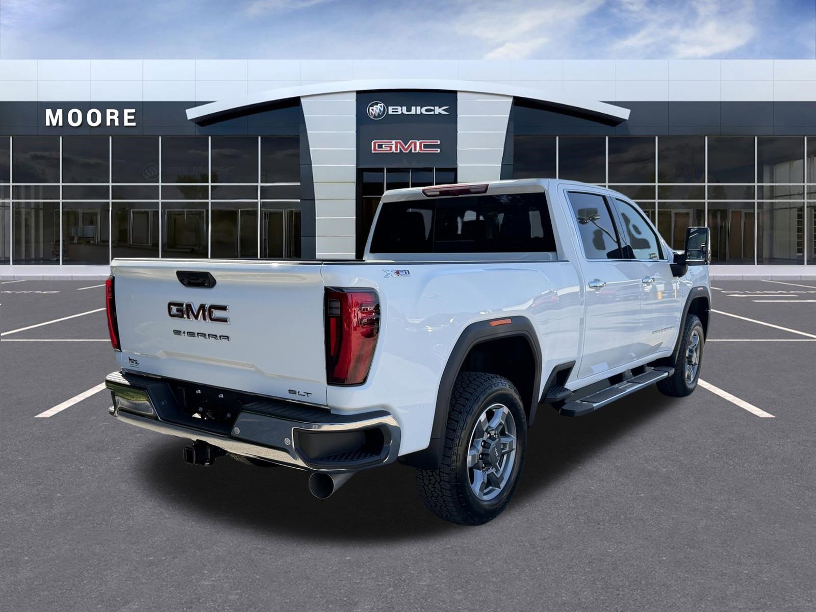 New 2026 Summit White GMC SLT image 3