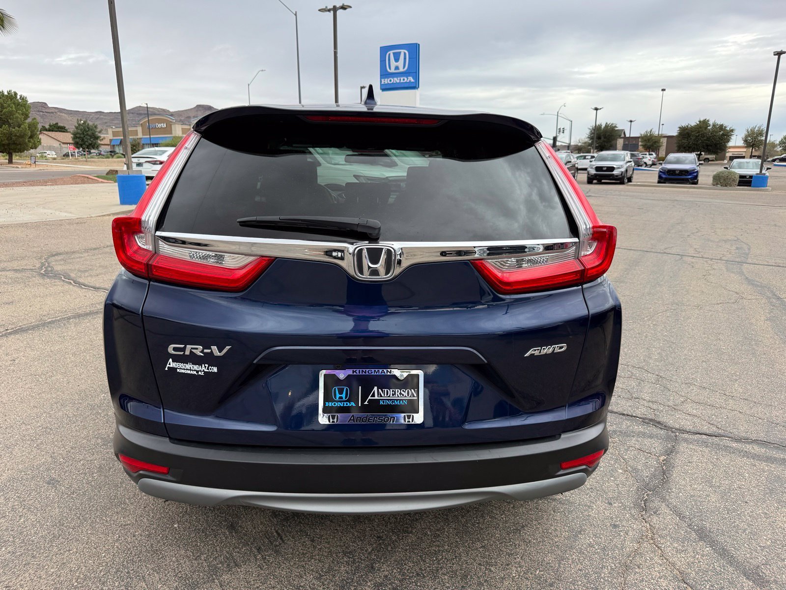 Used 2018 Obsidian Blue Pearl Honda EX image 7