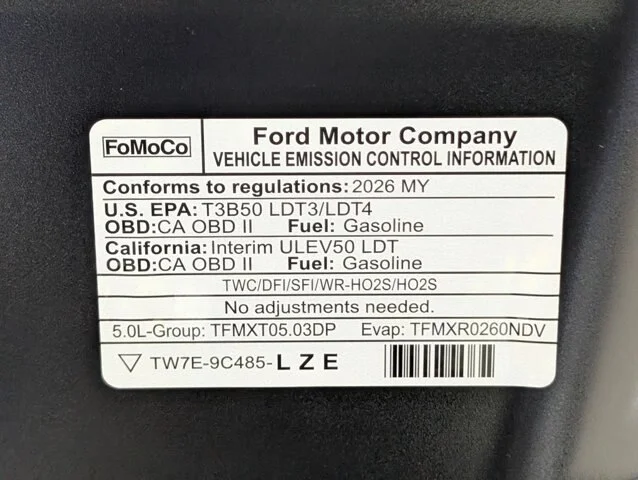 New 2026 Agate Black Metallic Ford XLT image 60
